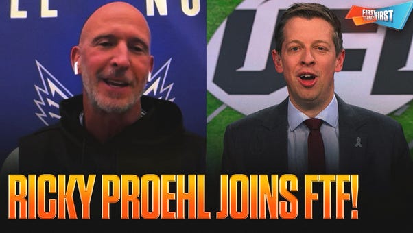Battlehawks HC Ricky Proehl talks UFL opener, support from St. Louis, coaching Caleb Williams-Rome Odunze and coaching influence | First Things First