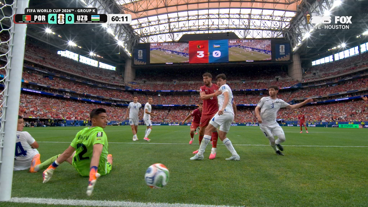 Portugal’s lead extends through an Uzbekistan own goal | 2026 FIFA World Cup™