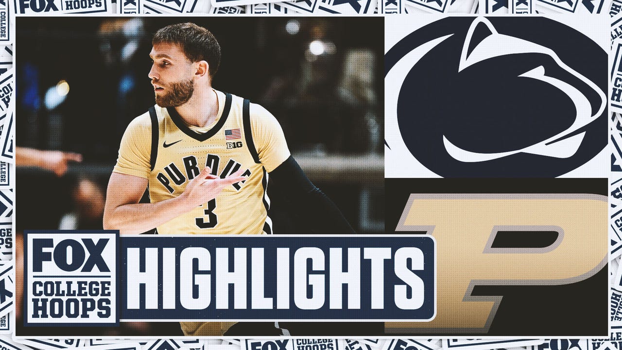 Penn State Nittany Lions vs. No. 5 Purdue Boilermakers Highlights 🏀 FOX College Hoops