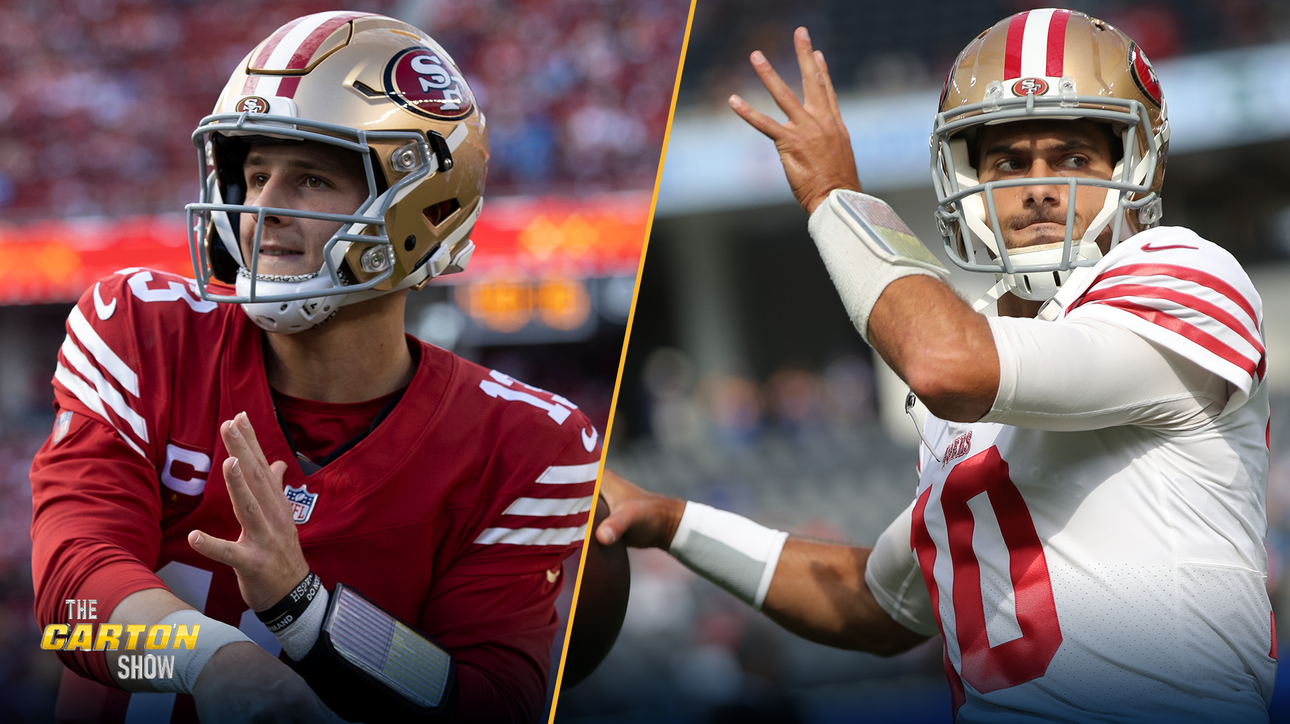 Are Brock Purdy's 49ers better than Jimmy G's SB LIV Niners? | The Carton Show