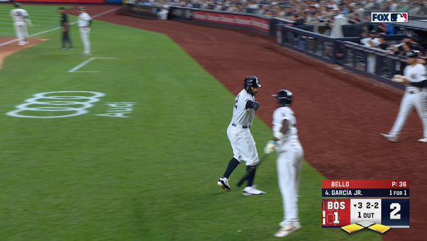 Yankees score three runs in third inning to take lead vs Red Sox