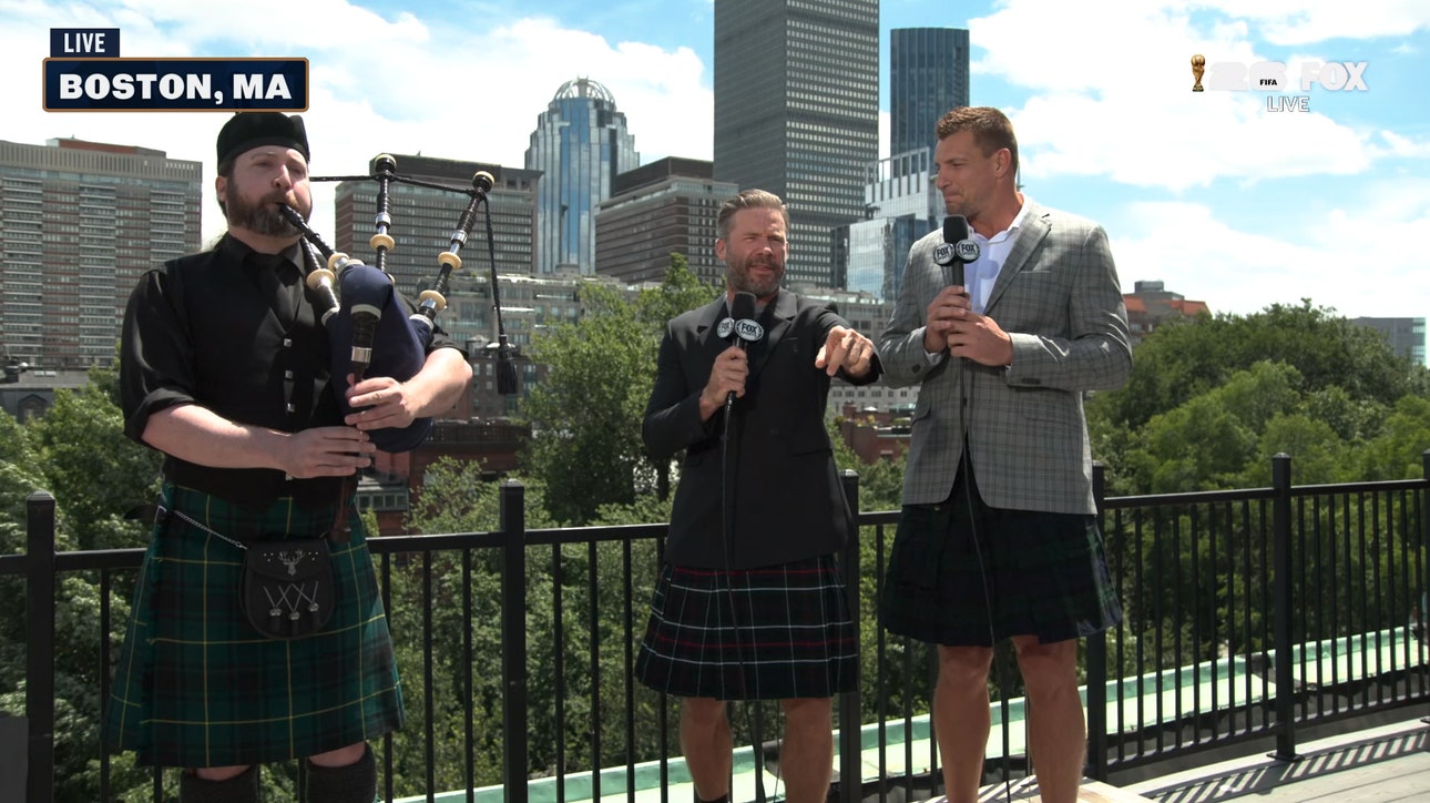 Julian Edelman & Rob Gronkowski ready to join Tartan Army 🏴󠁧󠁢󠁳󠁣󠁴󠁿 2026 FIFA World Cup™