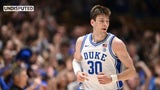 Should the NCAA ban court storming after Kyle Filipowski's injury? | Undisputed