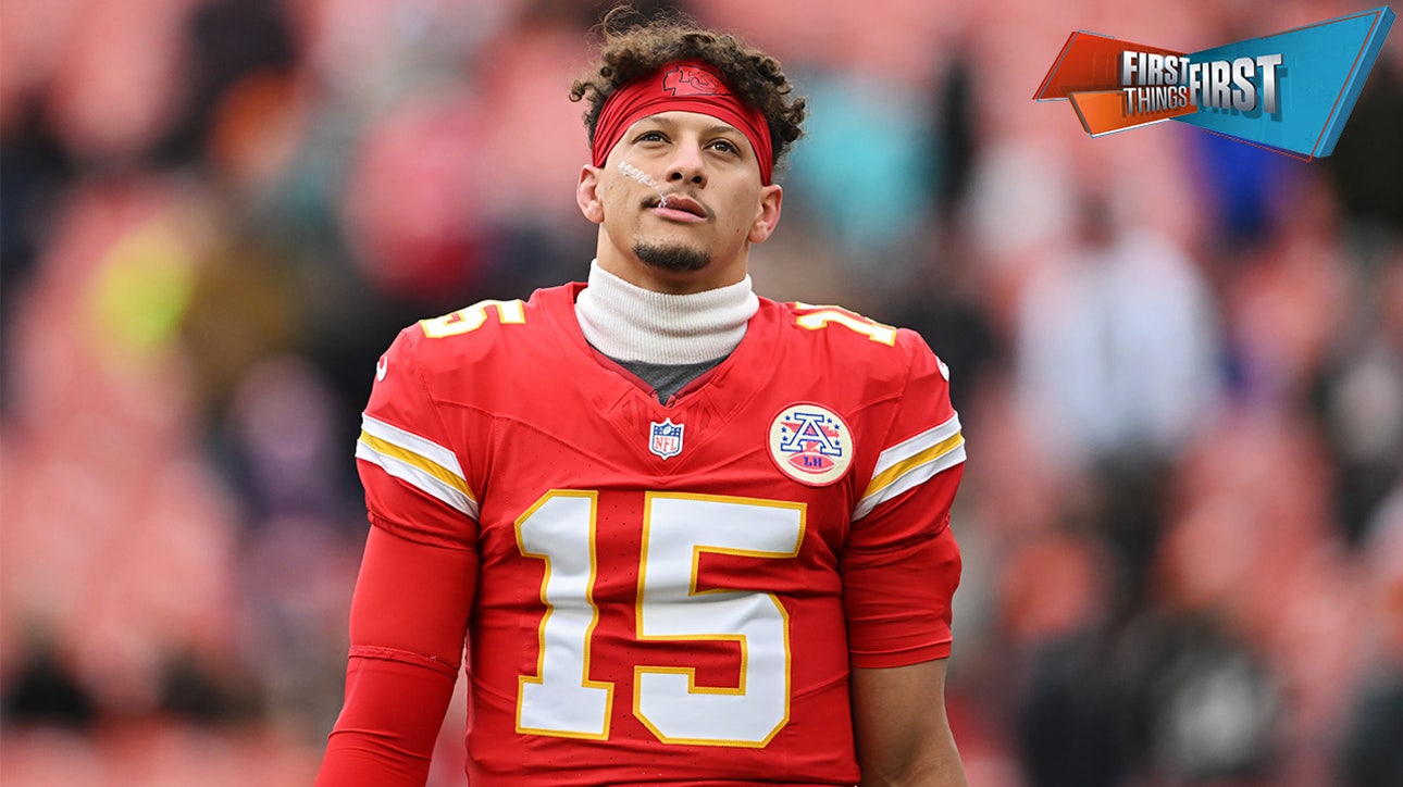 Should Patrick Mahomes play through a high ankle sprain or rest for the team's benefit | First Things First