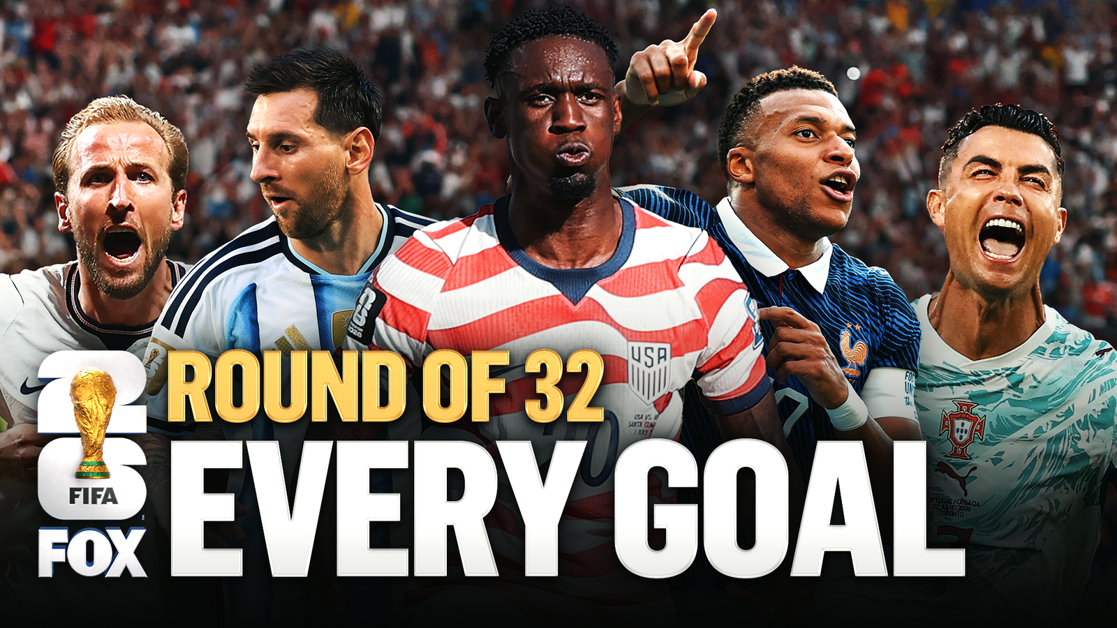Todos los goles de los dieciseisavos de final 🔥 Copa Mundial de la FIFA 2026™
