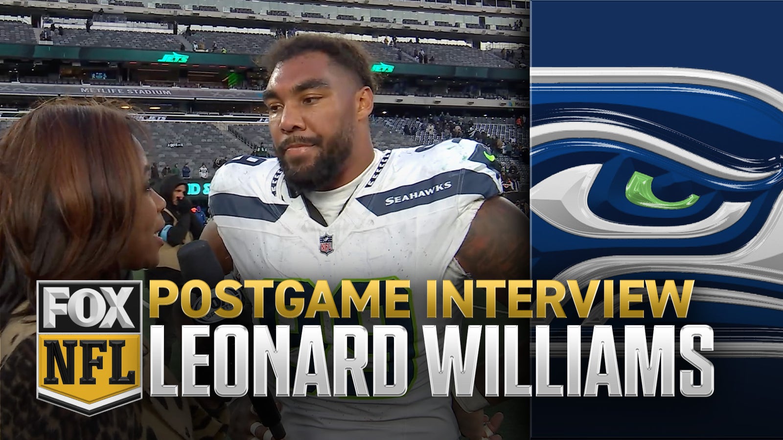 hfz4eqf19uz4reeh Seahawks' Leonard Williams on his dominant performance in the win over the Jets
