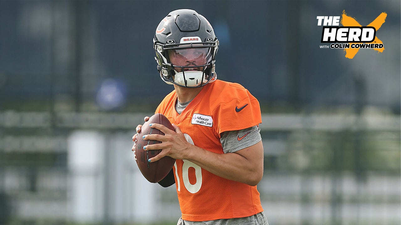 Caleb Williams throws fit after mistake in rep during Bears training camp | The Herd