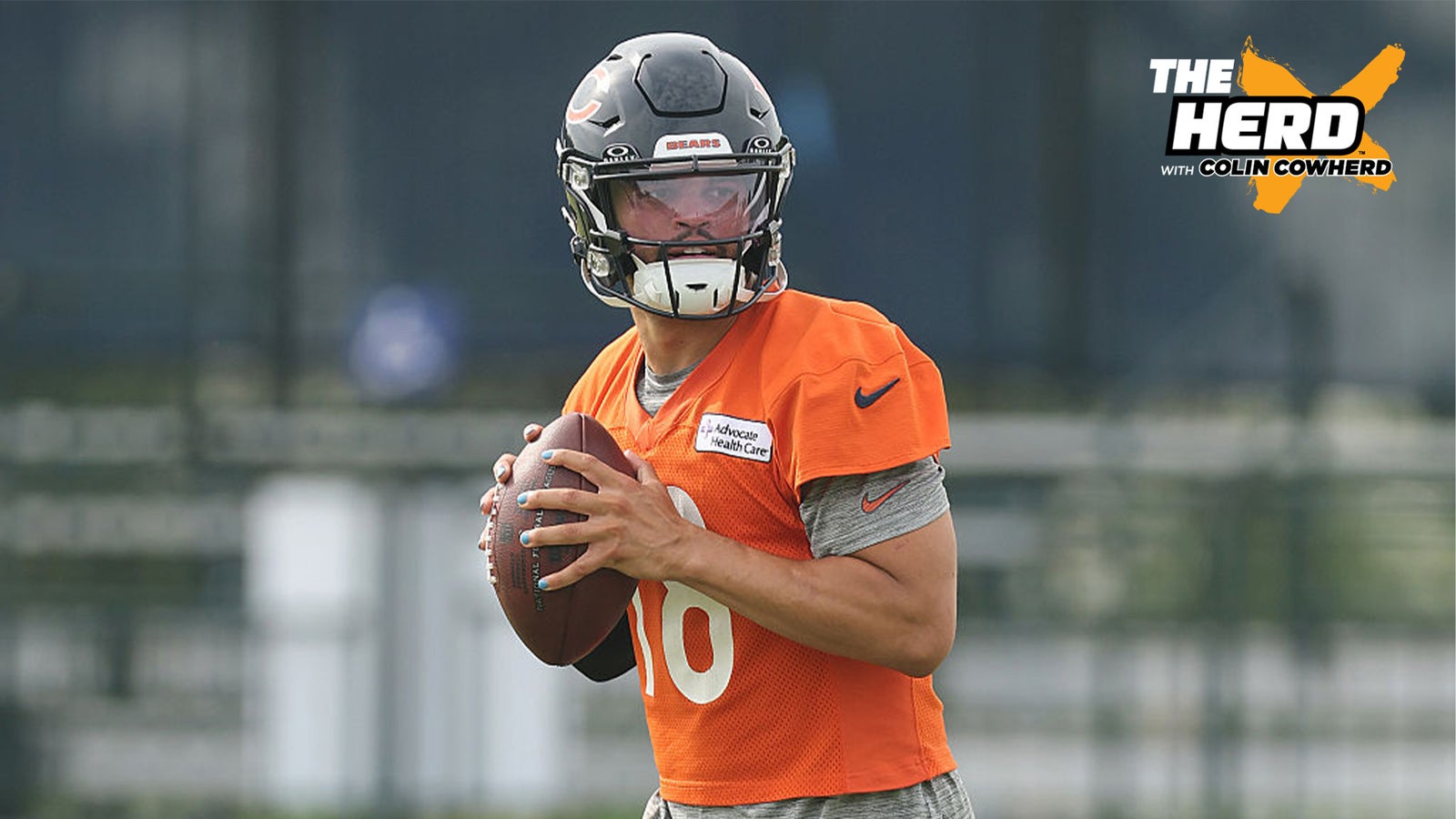 Caleb Williams throws fit after mistake in rep during Bears training camp