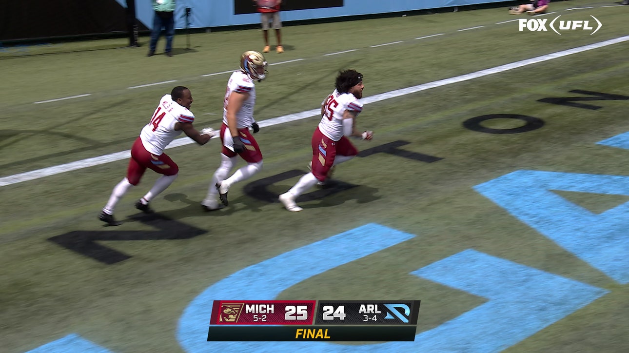 Toa Taua scores game-winning touchdown & extra point in Panthers' 25–24 victory over Renegades