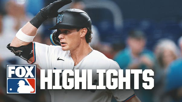 Reds vs Marlins Highlights | MLB on FOX