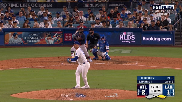 Michael Harris II drives in a run with a double, extending Braves’ lead over Dodgers