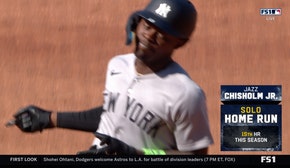 Yankees' Jazz Chisholm crushes a solo home run vs. Mets