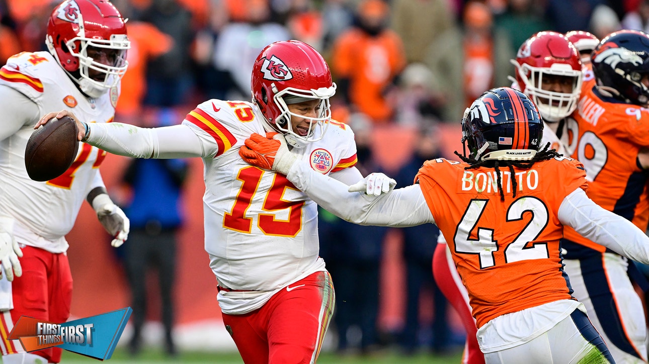 Broncos close in on Chiefs AFC West lead, should KC be afraid of Denver? | First Things First