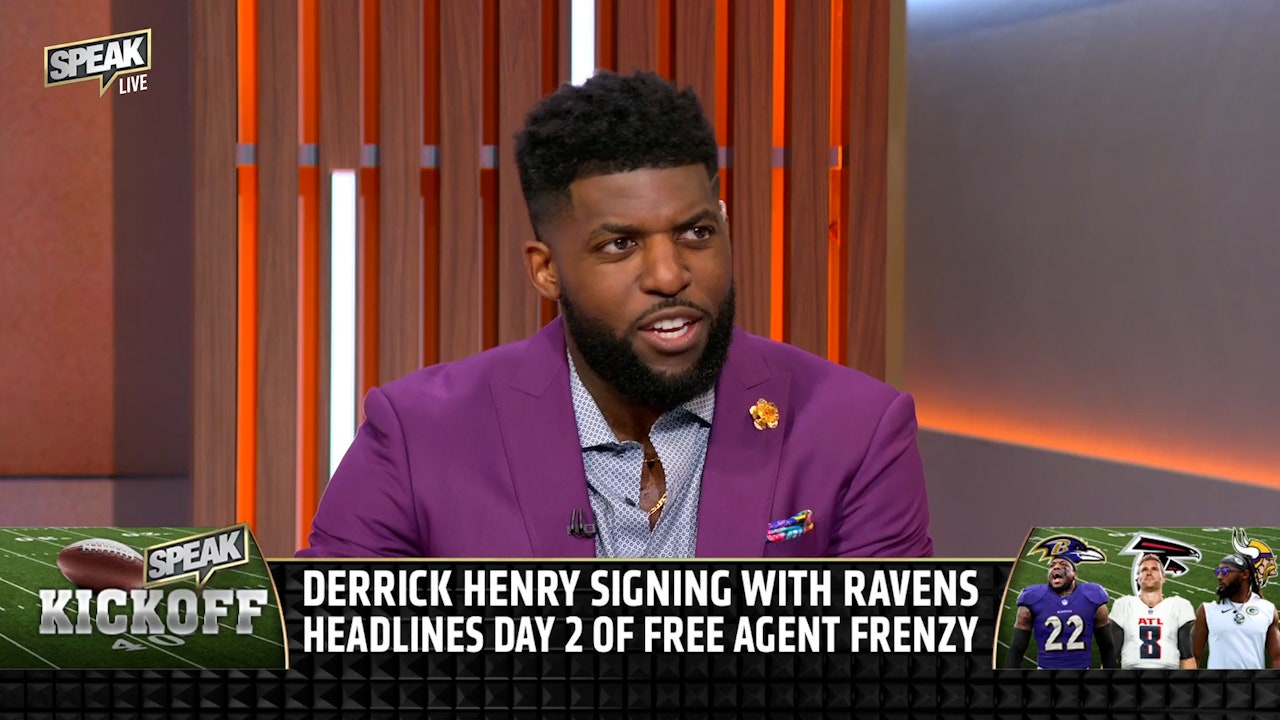 What does Derrick Henry signing mean for Lamar Jackson's Ravens? | NFL | SPEAK