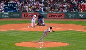Rafael Devers crushes a home run, extending the Red Sox's lead over Yankees