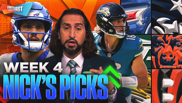 Patriots WILL upset Josh Allen-Bills on the road, Browns slow down Aaron Rodgers, Nick's Picks | FTF