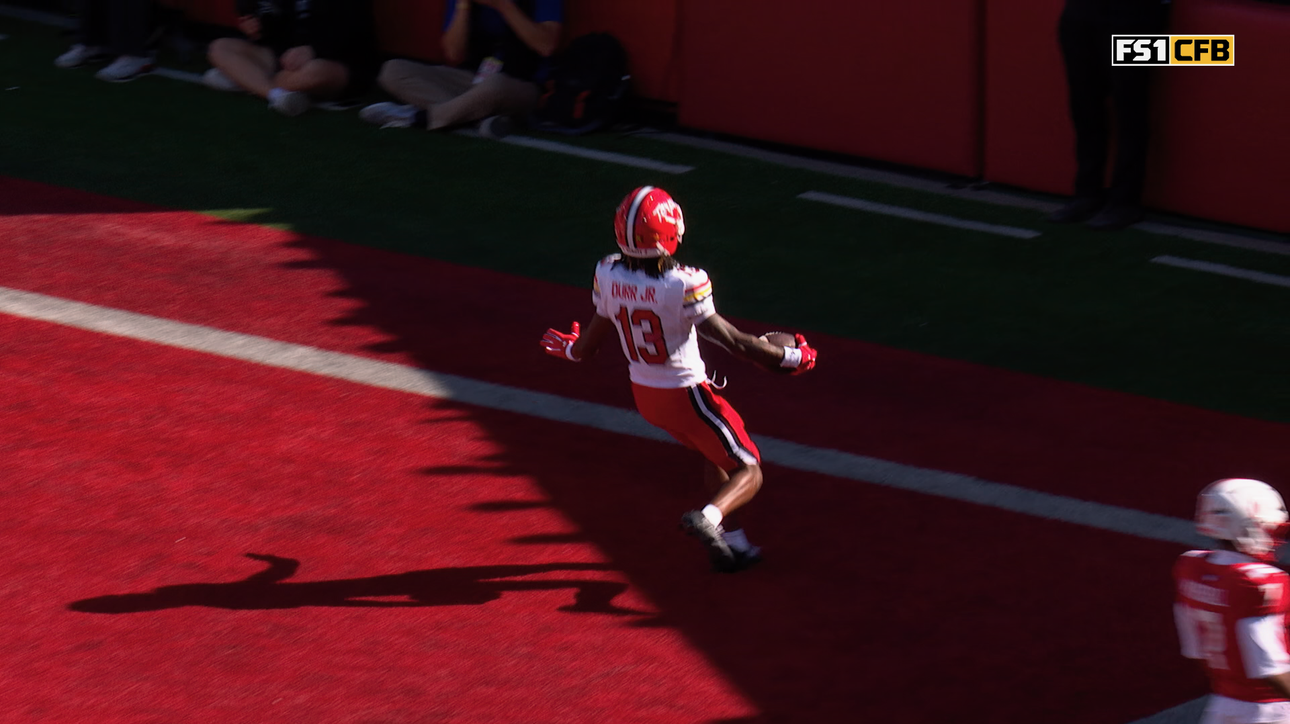 Maryland's Malik Washington connects with Chris Durr for 65-yard TD vs Nebraska