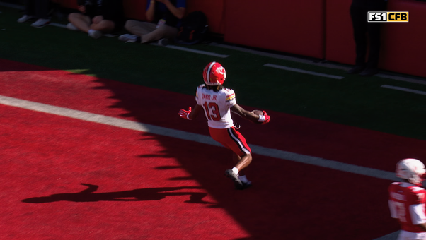 Maryland's Malik Washington connects with Chris Durr for 65-yard TD vs Nebraska