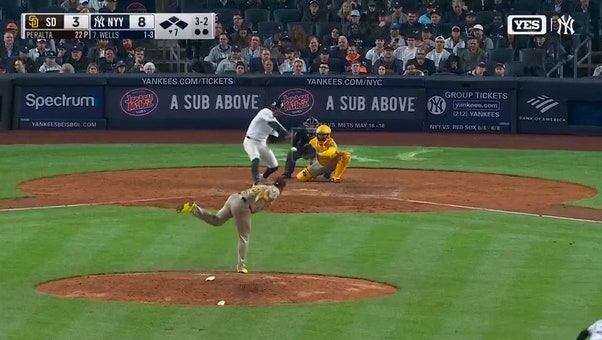 Yankees' Austin Wells hits grand slam in win against Padres