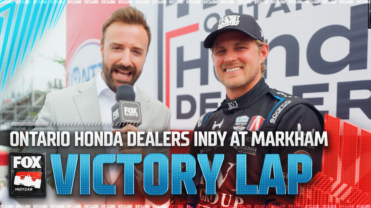 Marcus Ericsson on his win at the Ontario Honda Dealers Indy at Markham | INDYCAR On FOX