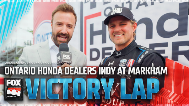 Marcus Ericsson on his win at the Ontario Honda Dealers Indy at Markham | INDYCAR On FOX