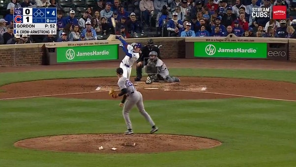 Cubs' Pete Crow-Armstrong crushes a home run vs. Rockies