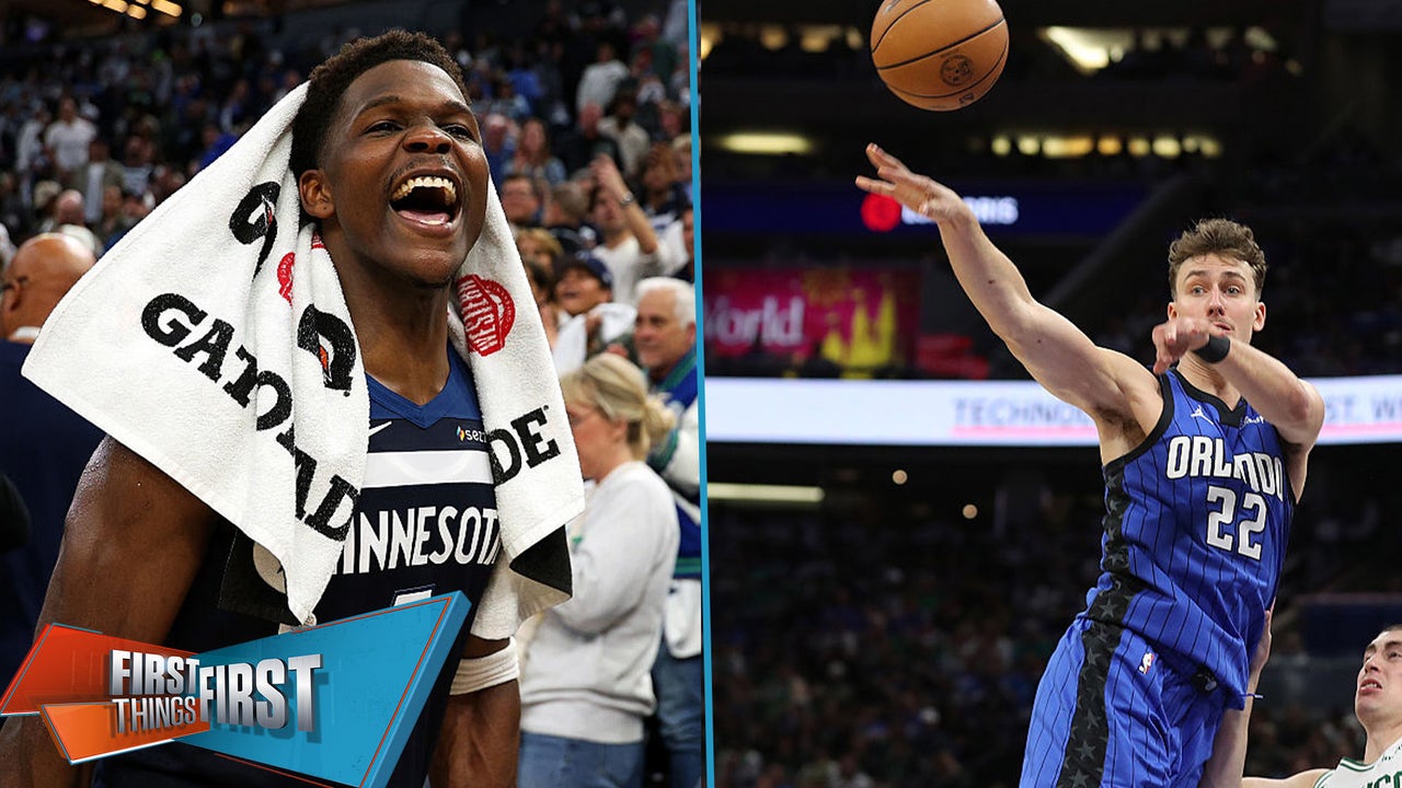Anthony Edwards moves up, Franz Wagner joins the latest Playoff King of the Hill | First Things First