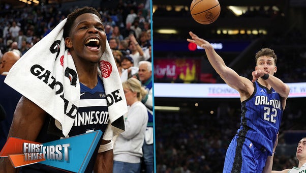 Anthony Edwards moves up, Franz Wagner joins the latest Playoff King of the Hill | First Things First