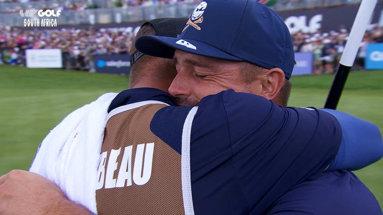 Bryson DeChambeau defeats Jon Rahm in playoff, winning back-to-back LIV Golf tournaments