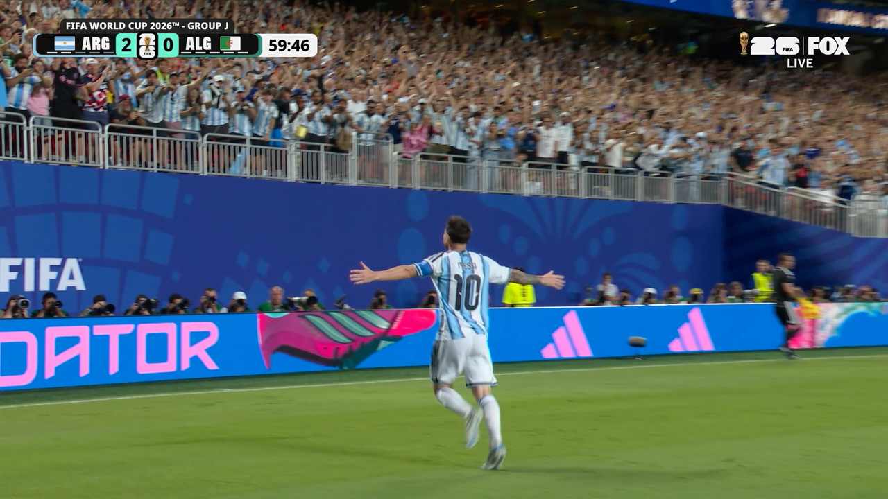 Lionel Messi Scores First Career HAT TRICK in FIFA World Cup™ 