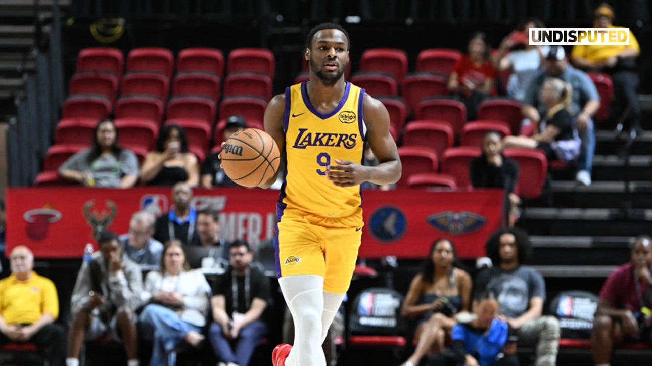 Bronny James finishes with 13 points in Lakers Summer League win vs. Cavs | Undisputed