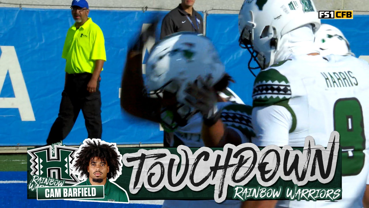 Cam Barfield runs for 27-yard TD, extending Hawaii’s lead over Air Force