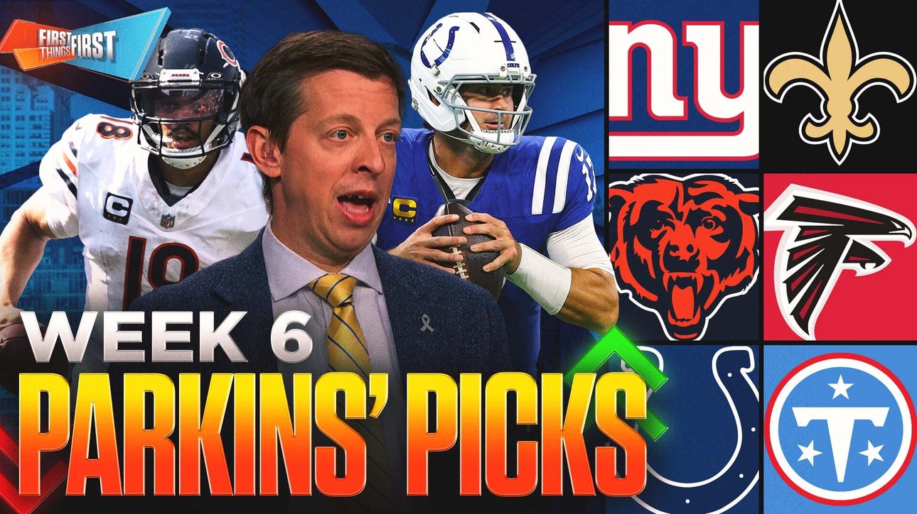 Giants upset Saints, Colts favorites, Will the Bears dominate on Parkins’ Week 6 Picks? | FTF