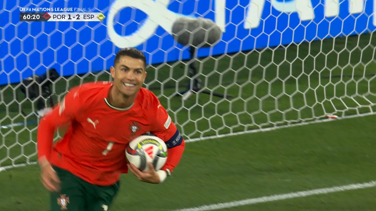 Cristiano Ronaldo finishes off an electric equalizer vs. Spain