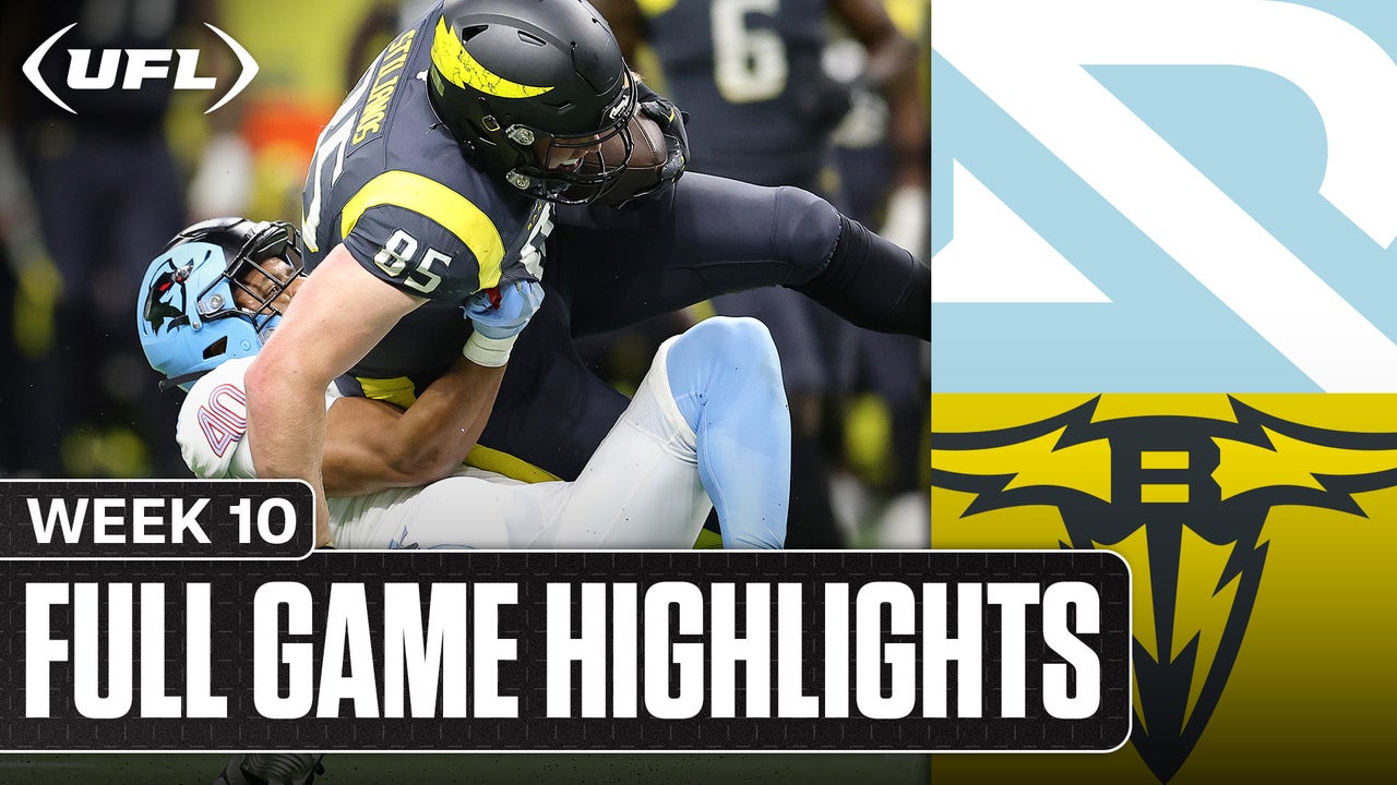 Arlington Renegades vs. San Antonio Brahmas Highlights | UFL