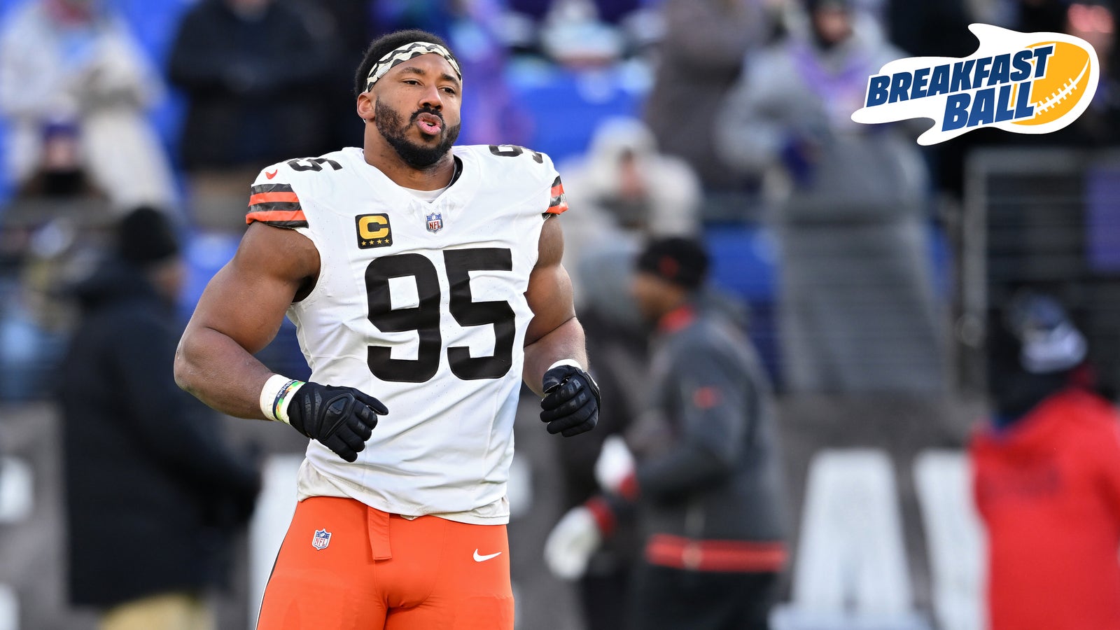 Onde Myles Garrett será negociado?