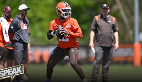 How confident are you that Shedeur Sanders can win the Cleveland Browns QB competition? | Speak