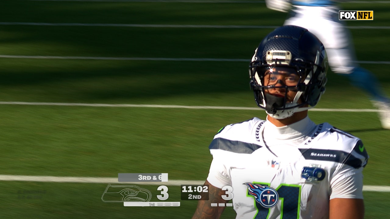 Sam Darnold finds Jaxon Smith-Njigba for 63-yard TD, giving Seahawks the lead over Titans