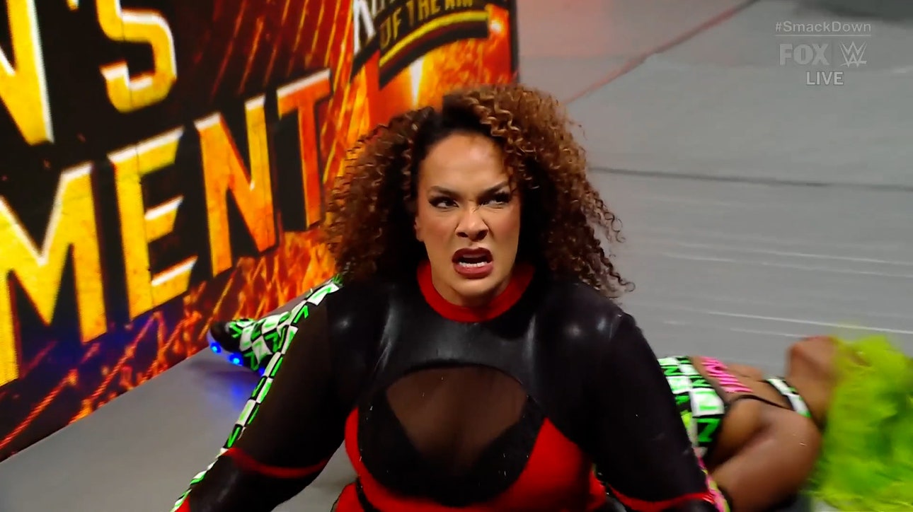 Nia Jax qualifies for Queen of the Ring Semifinals vs. Naomi on SmackDown | WWE on FOX 