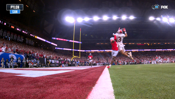 Fernando Mendoza finds Elijah Sarratt for AMAZING TD to give Indiana a 13-10 lead over Ohio State
