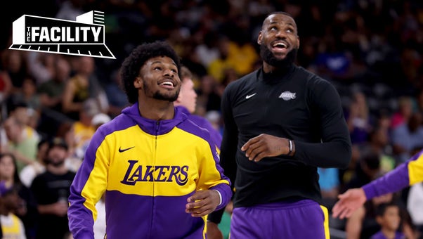 LeBron and Bronny share court for 1st time in preseason | The Facility