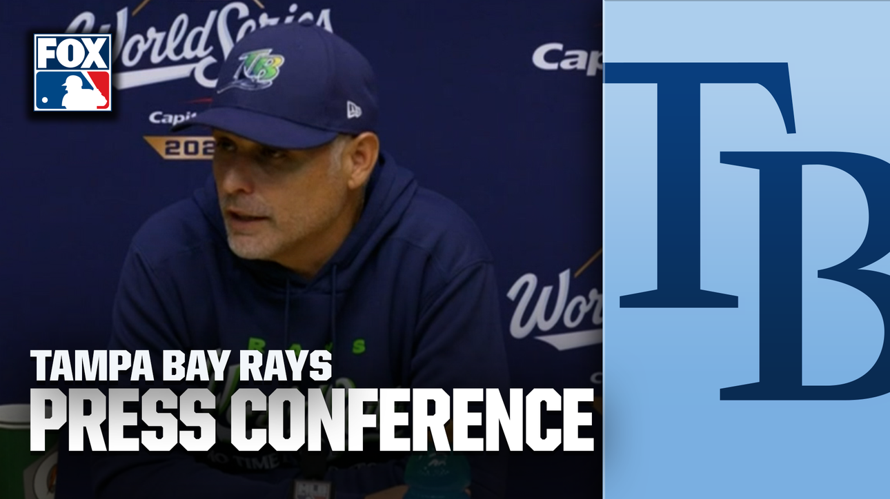 Kevin Cash Reacts to Rays’ World Series 3-1 Loss Vs Brewers and Wild Ending to Game 1