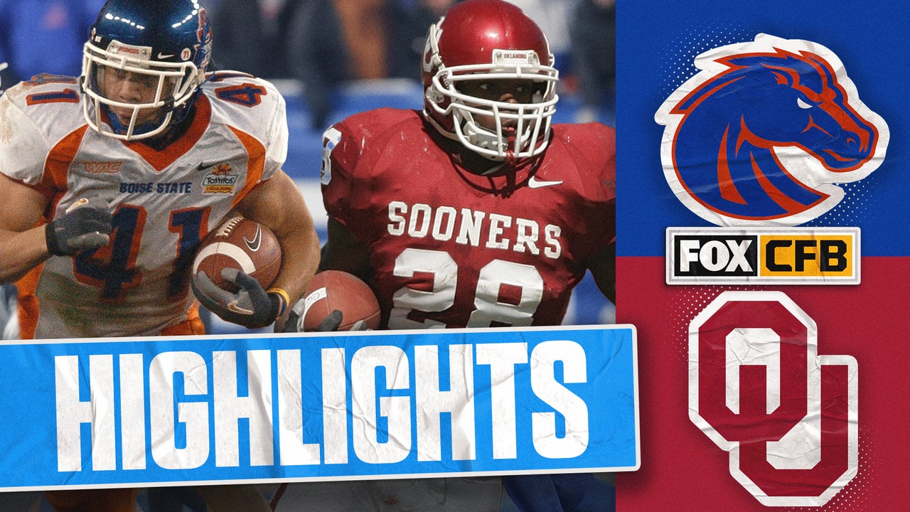 Boise State Broncos vs. Oklahoma Sooners | 2007 Fiesta Bowl | FOX CFB Classics