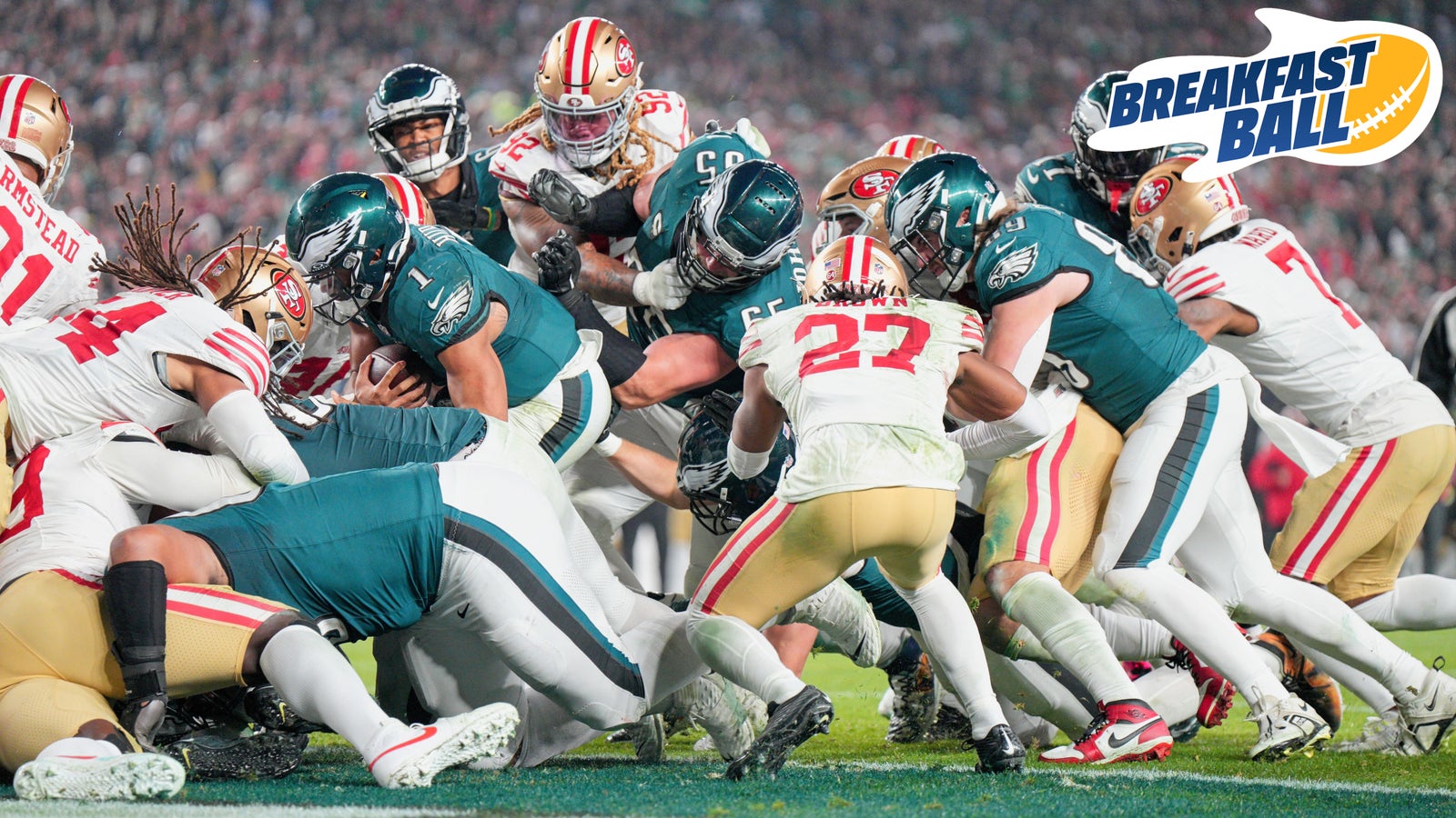 Should the Eagles' tush push be banned?