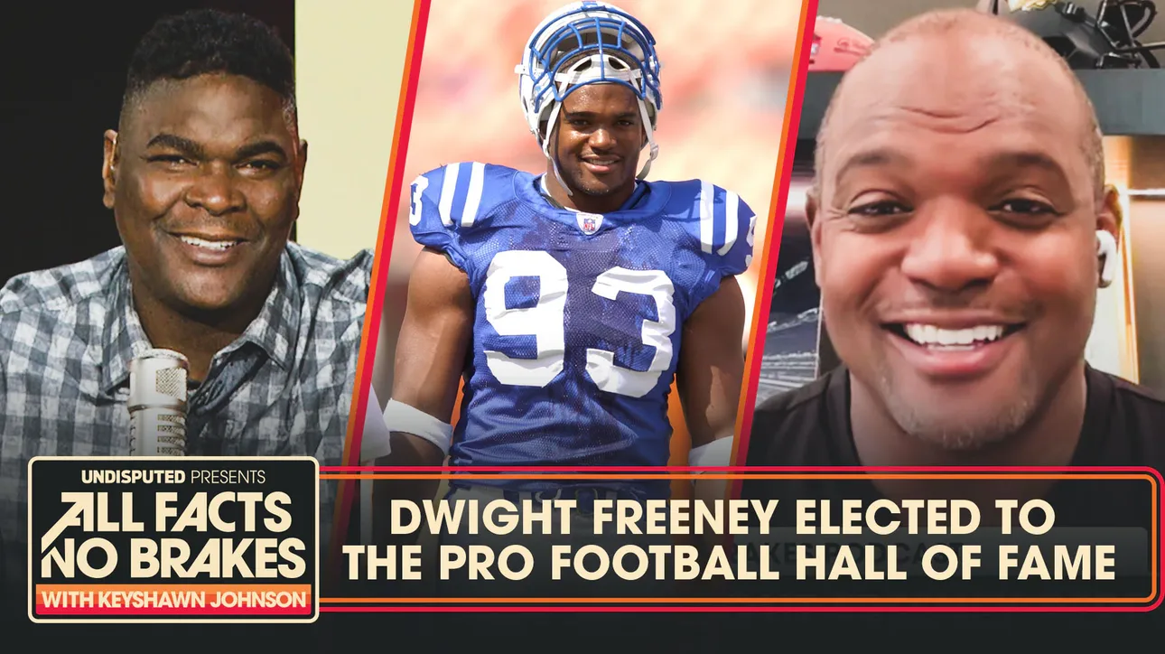 Dwight Freeney reflects on Pro Football Hall of Fame nod & Colts legend Reggie Wayne | All Facts No Brakes