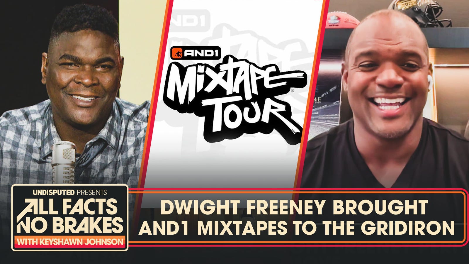 Dwight Freeney Brought And1 Mixtape Tour to the NFL | All Facts No Brakes
