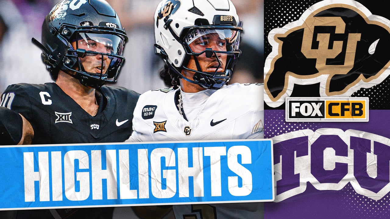 Colorado Buffaloes vs. TCU Horned Frogs  Highlights | FOX College Football