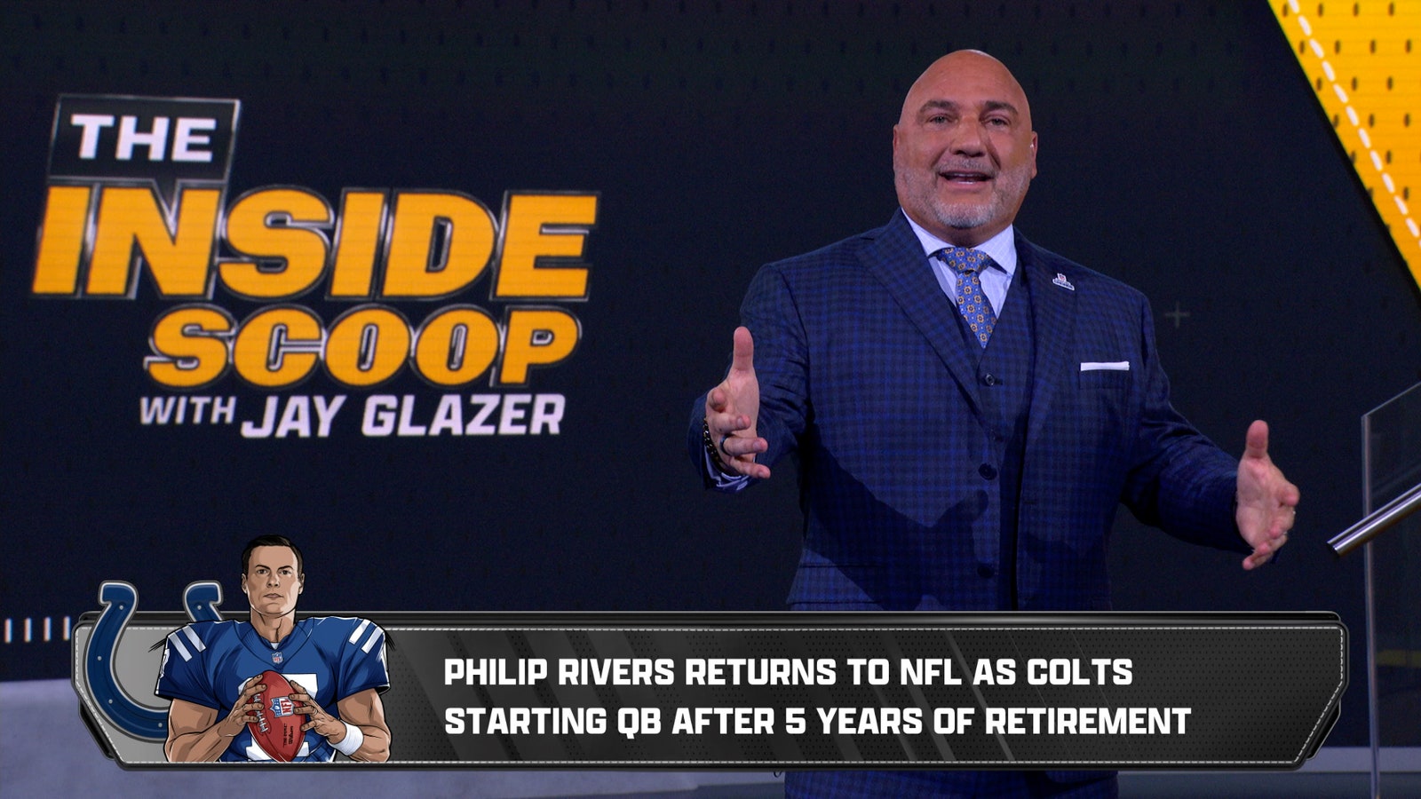Jay Glazer talks to Philip Rivers about his return to the NFL