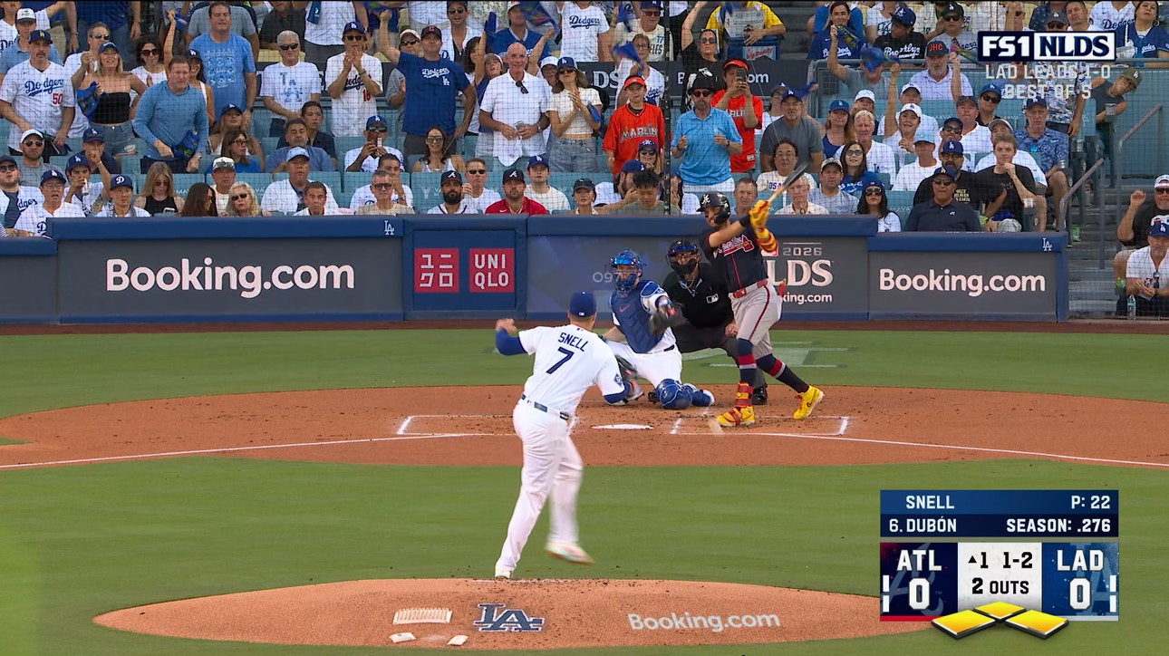 Mauricio Dubón hits infield single, giving Braves early lead over Dodgers