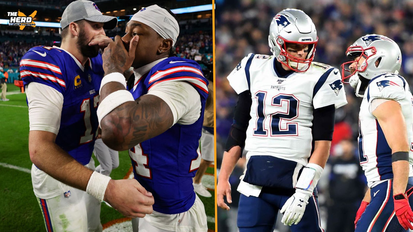 Julian Edelman on how Josh Allen-Stefon Diggs compared to Tom Brady-Wes Welker 